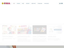 Tablet Screenshot of pinturasproa.com